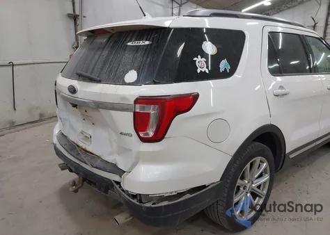 2019 Ford Explorer Xlt z USA, uszkodzony, nr VIN 1FM5K8D83KGA38701